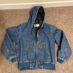 Vintage Carhartt Blue Denim Jacket